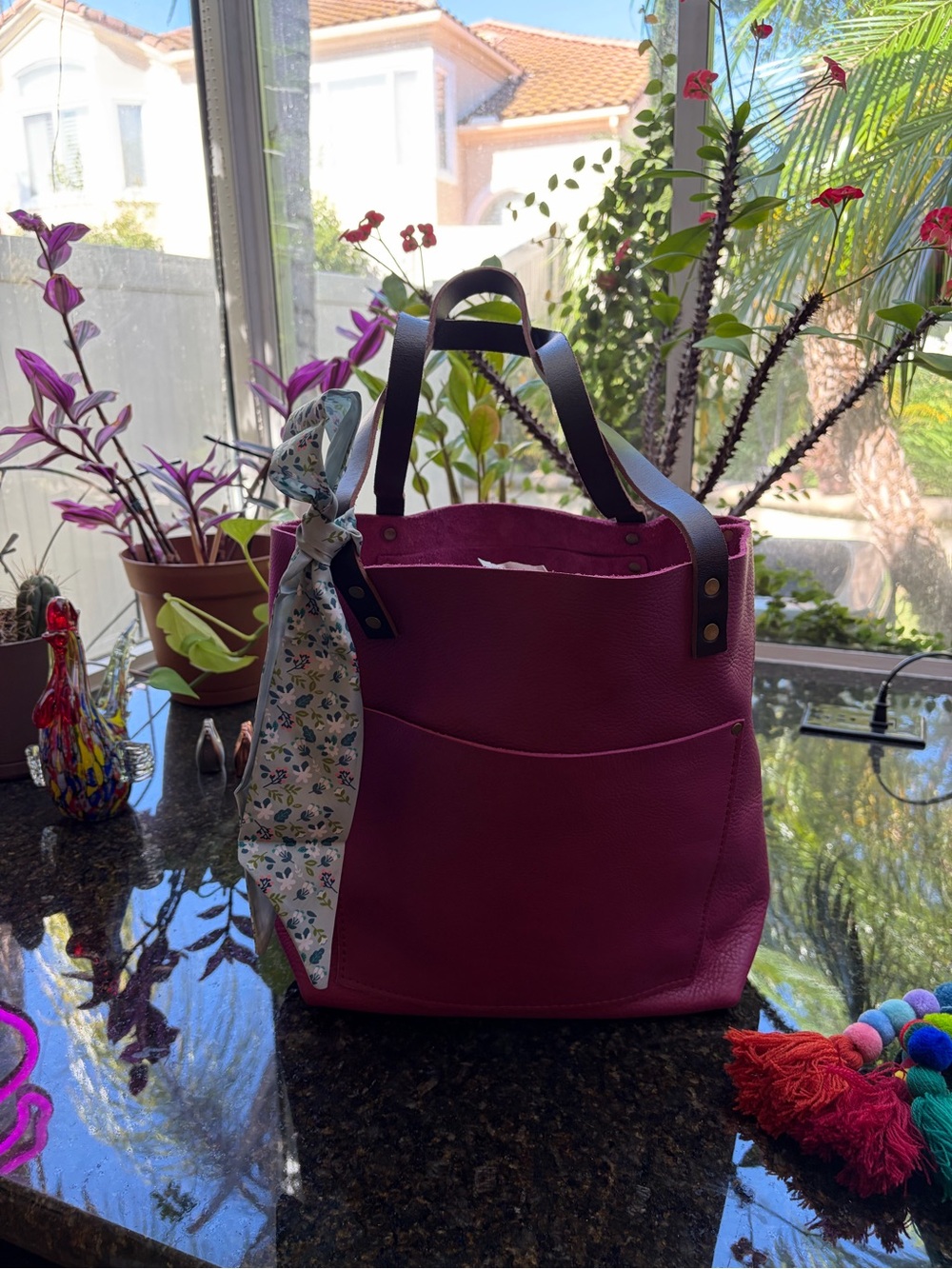 Portland Leather Iris Medium Tote - Retired - Picture 7 of 11